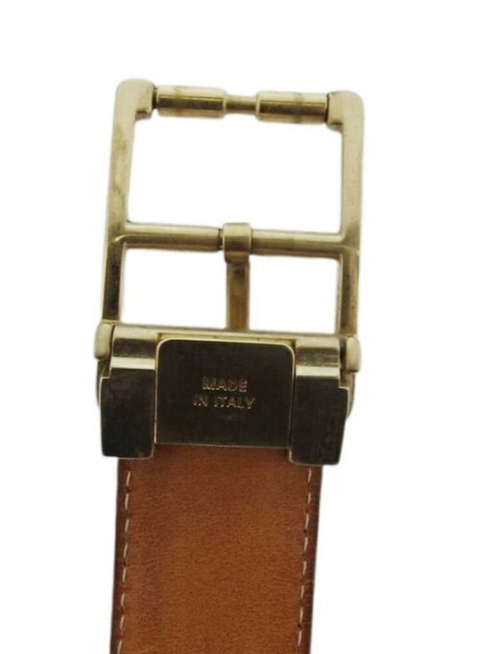 Salvatore Ferragamo belt Black gold Women Authentic secondhand main image 10